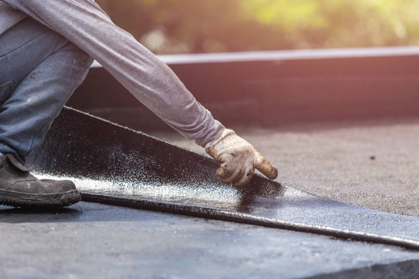 Professional Basement Waterproofing technician working in Patuxent River, MD
